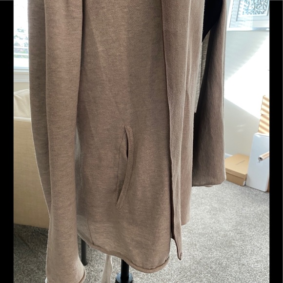 James Perse Cream Cardigan Sweater - Picture 11 of 14